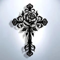 Jesus Cross Unique Design - Christmas & Baptism Decor - For Church or Home