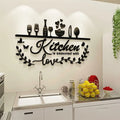 Kitchen is Seasoned with Love - Kitchen Wall Decor