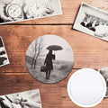 Transparent Circle Acrylic Sheet 6 pcs for decoration for home, office, shops wall and table decor