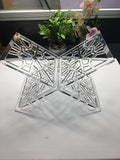 Holy Quran Stand X-shaped Clear Display Easel Mini Clear Acrylic Book Stand For Open and Closed