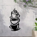 Coffee & Tea Cups - Kitchen's Wall Decal - Best For Gifting