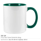Two Tone Ceramic Mug – Stylish, Durable & Perfect for Hot or Cold Drinks