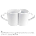 Love Mug Set – Romantic Ceramic Coffee Mugs for Couples