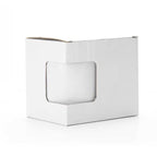 White Sublimation Ceramic Mug with Gift Box – 11 oz Blank Coffee Cup for Printing