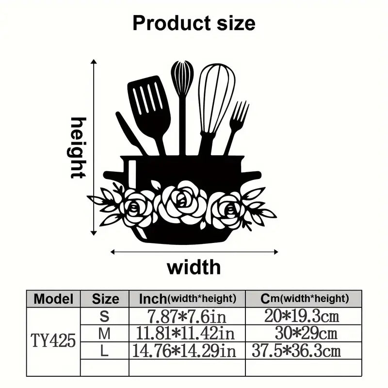 Kitchen's Basket - Beautiful Kitchen Wall Decal - Best For Home & Restaurant