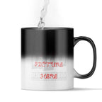 Personalized Magic Mug – Custom Heat Reveal Coffee Cup | Color Changing Mug with Name, Logo, Photo or Message | Gift for Him, Her, Birthday, Anniversary