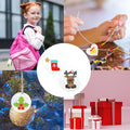 45 Pcs Acrylic Keychain Blanks – Clear Key Ring Set with Round, Heart & Rectangle Shapes for DIY Crafts & Personalized Projects