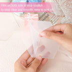 5 Pcs Clear Acrylic Cake Toppers – Blank Hexagon Shape DIY Cake Decoration for Weddings, Birthdays & Parties