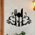 Fork & Spoon Acrylic Wall Art | Kitchen & Dining Decor UAE