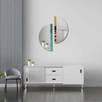 Abstract Mirror Wal Decor