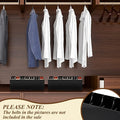 2 Pcs Belt Organizer Acrylic Belt Storage Holder 7 Compartments Christmas Display Case Belt Container Holder for Closet and Drawer, Belt Watch Storage Holder Accessories