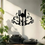 Fork & Spoon Acrylic Wall Art | Kitchen & Dining Decor UAE