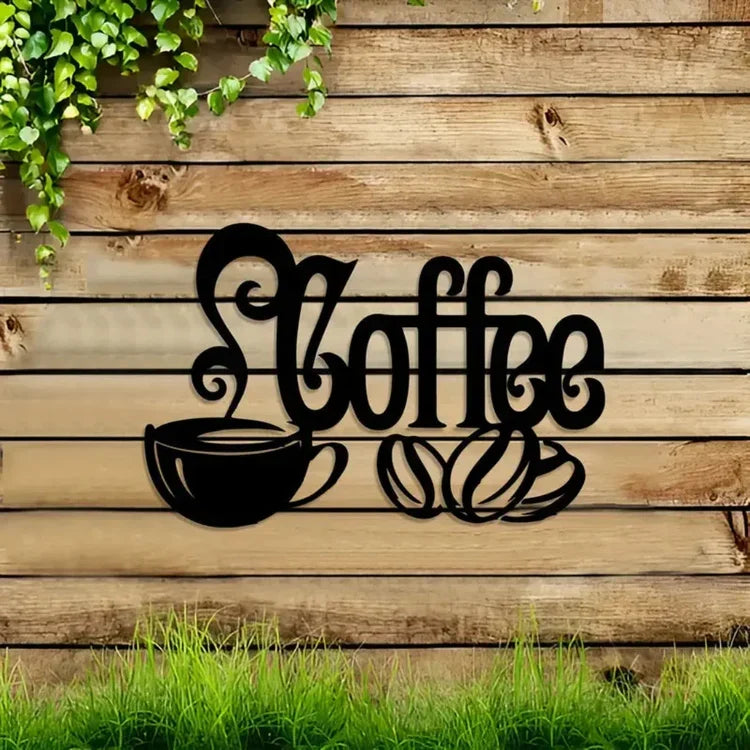 Coffee & Cup Acrylic Kitchen Wall Decor | Gifts for Friends & Family