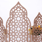 Home Décor and Decorative Accessories, Mini Mosque Prayer Corner Setup, Wooden