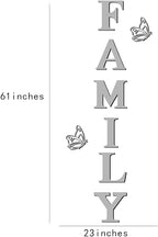 Family Sign Acrylic Mirror - Modern Home Decoration