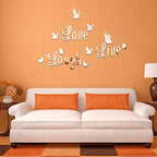Butterfly Acrylic Mirror - Acrylic Wall Mirrors For Home Decor