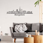 Bangalore, India - Skyline Acrylic Wall Art - Home Decal - Indian National Day