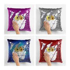 Personalized Magic Sequin Pillow – Reveal Your Photo, Text, or Design!