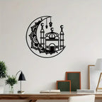 Ramadan Moon With Mosque & light