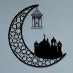 Ramadan Moon, Mosque & Beautiful lights