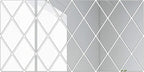 Diamond Mirror Reflective Wall Mirror - Acrylic Mirror For Home Decor | Modern Wall Decal