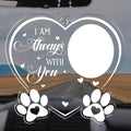 "I Am Always With You" Memorial Pet Car Hanging – Custom Photo Keepsake