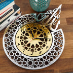 Allah (SWT) Name Islamic Wall Clock With Arabic Numbers