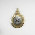 Allah (SWT) Name Islamic Wall Clock With Arabic Numbers