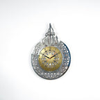Islamic Wall Clock - Allah (SWT) Name | Latin Numbers