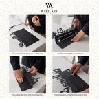 Bismillah Acrylic Wall Key Holder