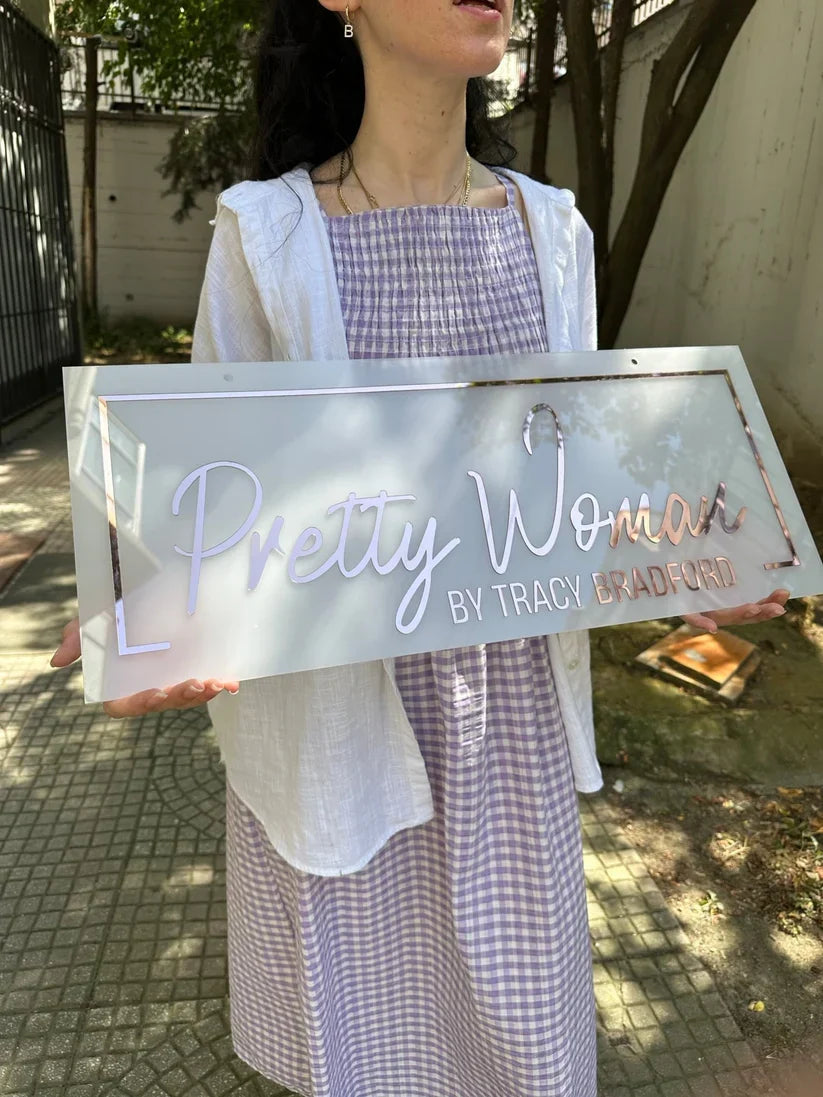 Custom Acrylic Business Logo Sign, Custom Light up Sign