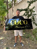 Custom Acrylic Business Logo Sign, Custom Light up Sign