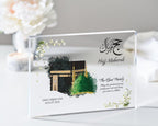 Personalised Hajj Mubarak Plaque