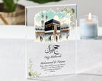 Personalised Hajj Mubarak Plaque