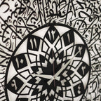 Ayatul Kursi Metal Clock - Islamic Wall Art | Arabic Calligraphy