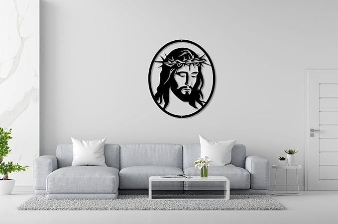 Jesus Christ Frame - Christmas & Baptism - For Church or Home